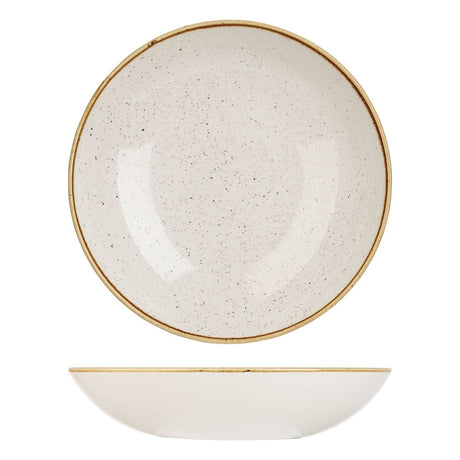 Bowl - Coupe, 310Mm / 2400Ml, Barley White from Churchill. made out of Porcelain and sold in boxes of 12. Hospitality quality at wholesale price with The Flying Fork! 