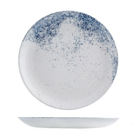 Round Coupe Plate - 288Mm, Vellum Haze from Churchill. Patterned, made out of Porcelain and sold in boxes of 12. Hospitality quality at wholesale price with The Flying Fork! 