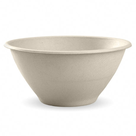1420ml (48oz) bowl - natural from Biopak. Compostable, made out of Biocane and sold in boxes of 1. Hospitality quality at wholesale price with The Flying Fork! 
