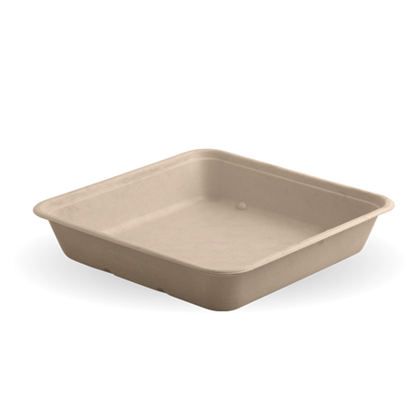 Biocane Takeaway Base - Large, Natural from Biopak. Compostable and sold in boxes of 1. Hospitality quality at wholesale price with The Flying Fork! 