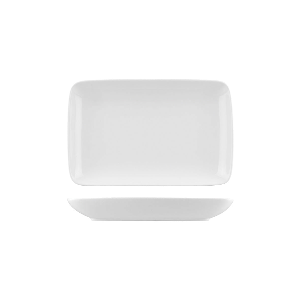 RECTANGULAR COUPE PLATE- 314mm, Bistro