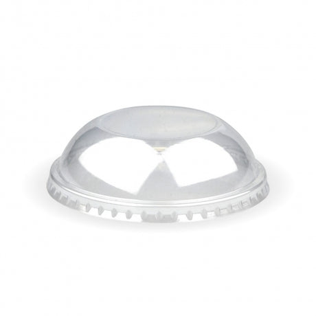 150ml (5oz) Ice Cream Cup PET Dome Lid - clear from BioPak. Compostable, made out of PET Plastic and sold in boxes of 1. Hospitality quality at wholesale price with The Flying Fork! 