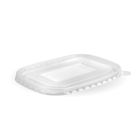 Pp Paper Container Lid from Biopak. Compostable and sold in boxes of 1. Hospitality quality at wholesale price with The Flying Fork! 