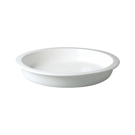 Gastronorm Pan Round- 4400Ml, Buffet from Australia Fine China. made out of Porcelain and sold in boxes of 1. Hospitality quality at wholesale price with The Flying Fork! 