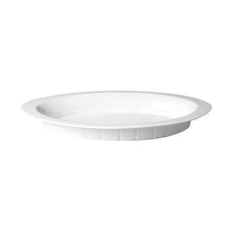 Oval Dish- 560Mm, Buffet from Australia Fine China. made out of Porcelain and sold in boxes of 1. Hospitality quality at wholesale price with The Flying Fork! 
