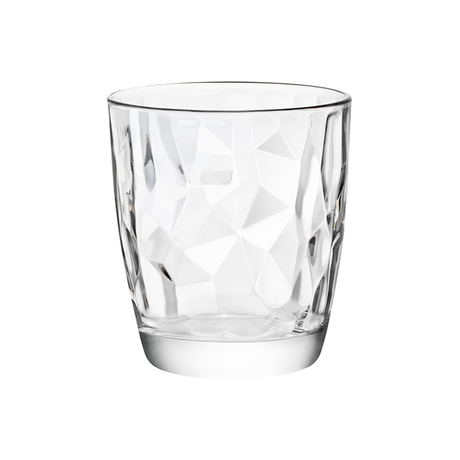 Diamond Dof 385Ml from Bormioli Rocco. Fine rim, made out of Glass and sold in boxes of 4. Hospitality quality at wholesale price with The Flying Fork! 