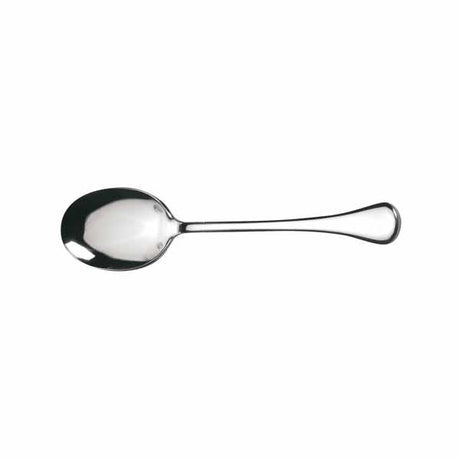 Soup Spoon - Puccini from Sant' Andrea. made out of Stainless Steel and sold in boxes of 12. Hospitality quality at wholesale price with The Flying Fork! 