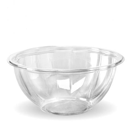 1,080ml (32oz) salad bowl - clear from BioPak. Compostable, made out of Bioplastic and sold in boxes of 1. Hospitality quality at wholesale price with The Flying Fork! 