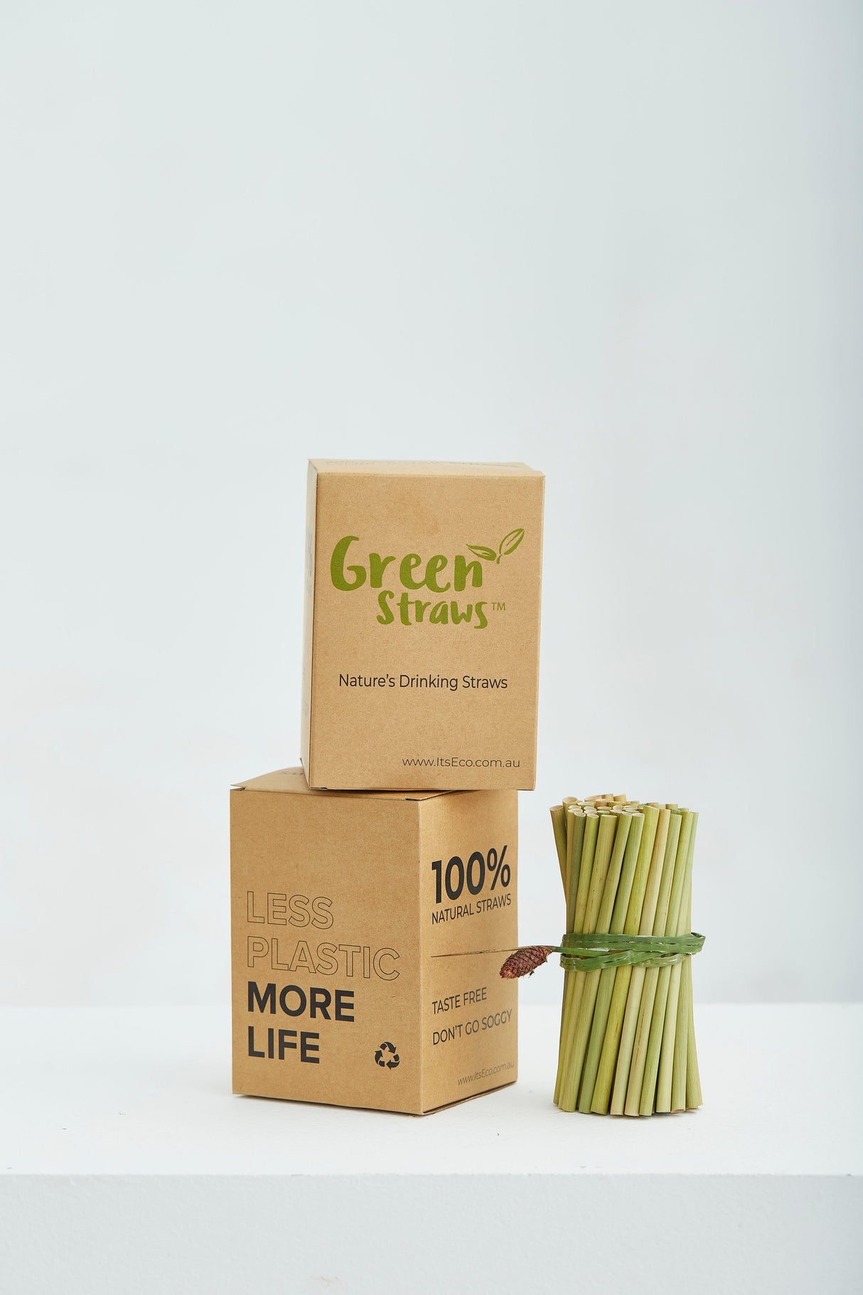 Grass straws 140mm - 500 per box: Pack of