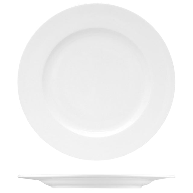 Plate - 280Mm, Ilona from Fortessa. made out of Bone China and sold in boxes of 12. Hospitality quality at wholesale price with The Flying Fork! 