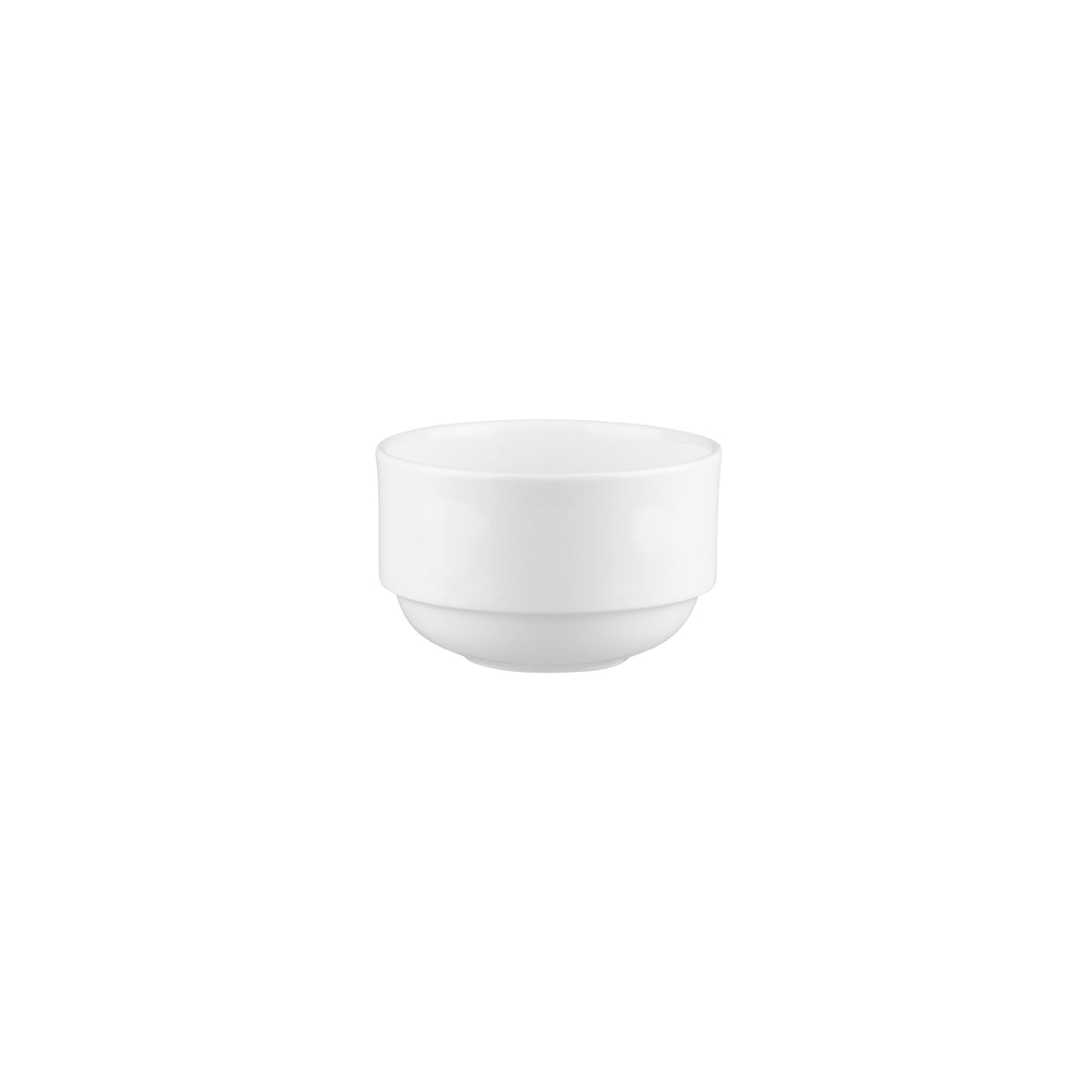 Stackable Bouillon Cup - 260Ml, Ilona from Fortessa. Stackable, made out of Bone China and sold in boxes of 24. Hospitality quality at wholesale price with The Flying Fork! 