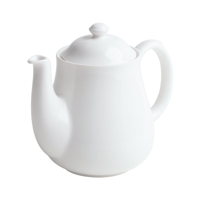 Teapot Body - 830Ml, Macquarie from Australia Fine China. made out of Porcelain and sold in boxes of 8. Hospitality quality at wholesale price with The Flying Fork! 
