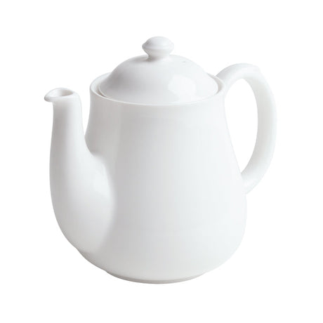 Teapot Body - 830Ml, Macquarie from Australia Fine China. made out of Porcelain and sold in boxes of 8. Hospitality quality at wholesale price with The Flying Fork! 