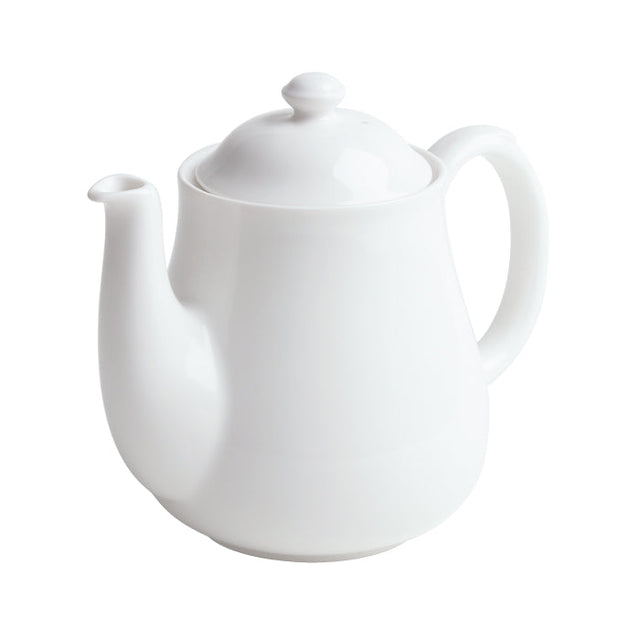 Teapot Body - 570Ml, Macquarie from Australia Fine China. made out of Porcelain and sold in boxes of 12. Hospitality quality at wholesale price with The Flying Fork! 
