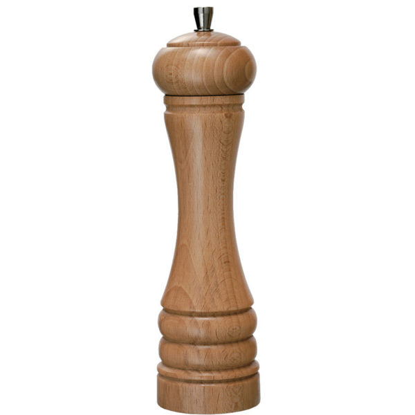 Pepper Mill - 210mm, Java, Natural from Marlux. made out of Wood and sold in boxes of 1. Hospitality quality at wholesale price with The Flying Fork! 