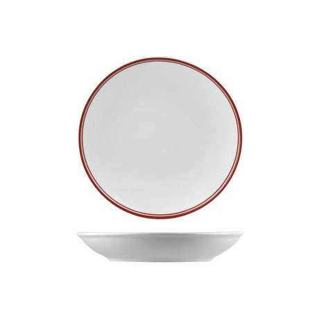 Round Coupe Bowl Red, 260Mm, Nano from Rak Porcelain. made out of Porcelain and sold in boxes of 12. Hospitality quality at wholesale price with The Flying Fork! 