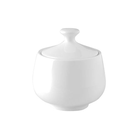 Sugar Bowl Witlid - 250Ml, Nano from Rak Porcelain. made out of Porcelain and sold in boxes of 6. Hospitality quality at wholesale price with The Flying Fork! 
