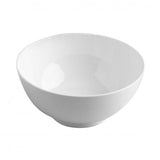  White Noodle bowl on white background