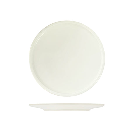 Flat COUPE Plate - 280mm, Ease Ivory