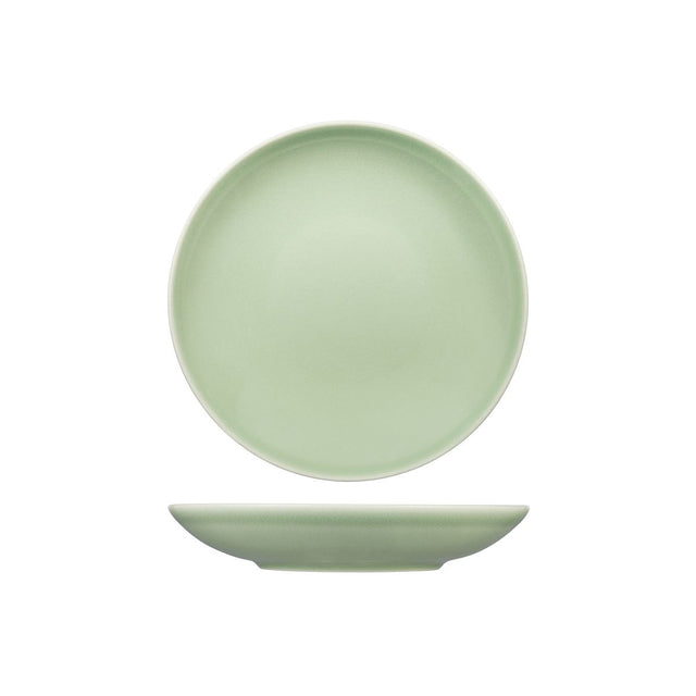 Round Coupe Bowl - Green, 230Mm, Vintage from Rak Porcelain. made out of Porcelain and sold in boxes of 12. Hospitality quality at wholesale price with The Flying Fork! 