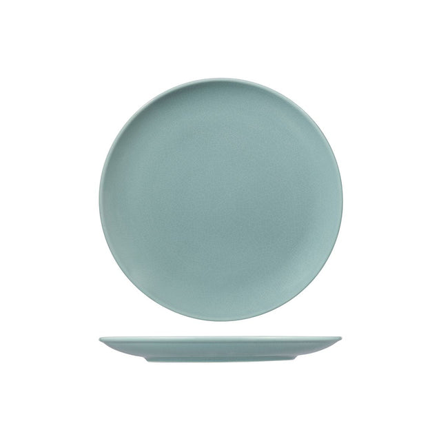 Round Coupe Plate - Blue, 240Mm, Vintage from Rak Porcelain. made out of Porcelain and sold in boxes of 12. Hospitality quality at wholesale price with The Flying Fork! 