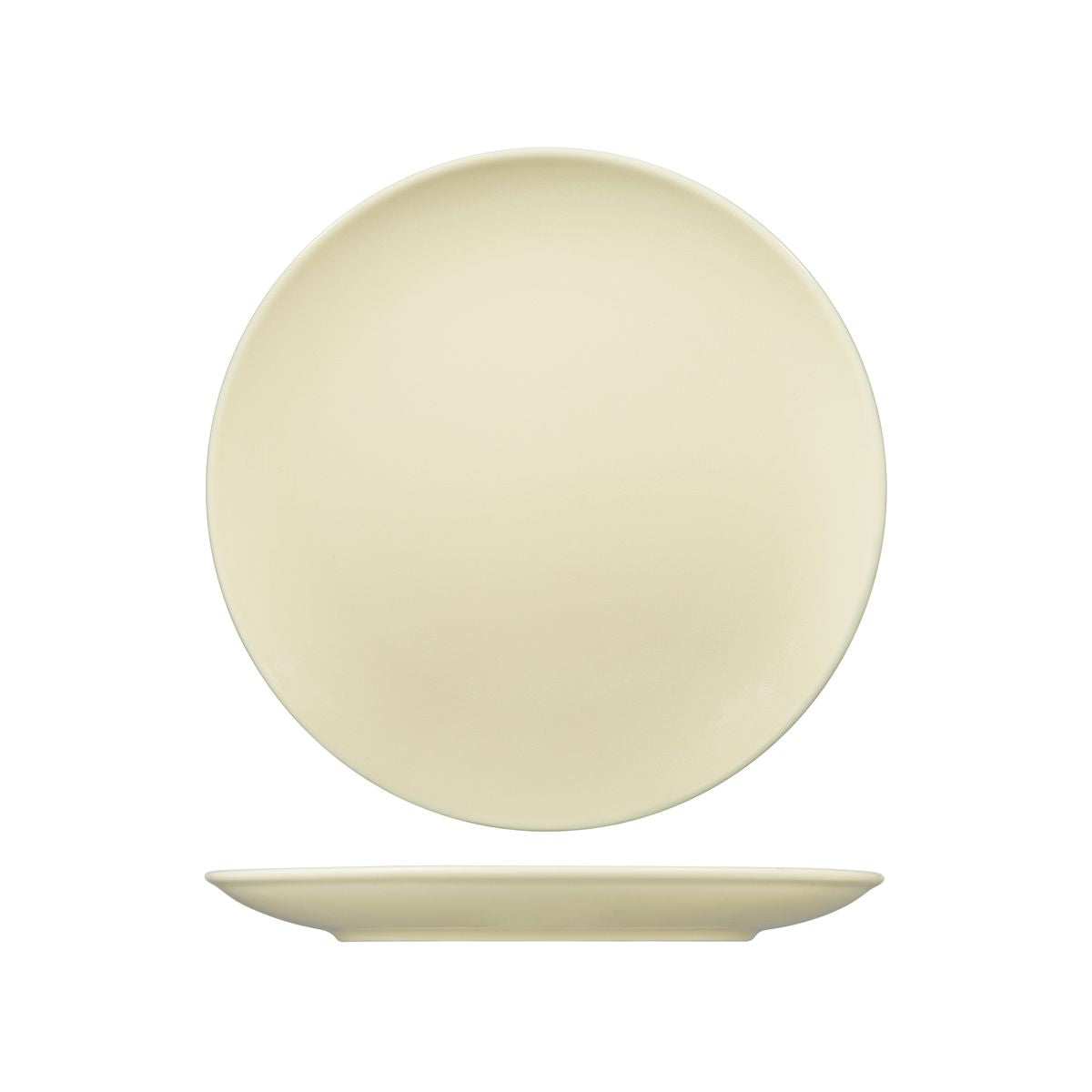 Round Coupe Plate - Pearly, 270Mm, Vintage from Rak Porcelain. made out of Porcelain and sold in boxes of 12. Hospitality quality at wholesale price with The Flying Fork! 