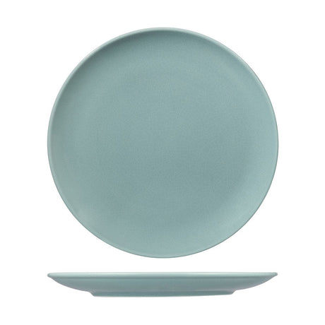 Round Coupe Plate - Blue, 310Mm, Vintage from Rak Porcelain. made out of Porcelain and sold in boxes of 6. Hospitality quality at wholesale price with The Flying Fork! 