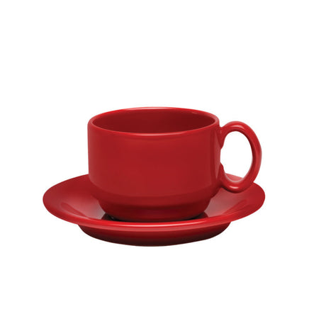ABLEWARE STACKABLE TEA CUP - Red, 240ml, Flinders Healthcare
