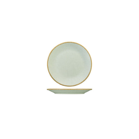 Coupe Plate - Stone, 180Mm, Seasons from Porcelite. made out of Porcelain and sold in boxes of 6. Hospitality quality at wholesale price with The Flying Fork! 