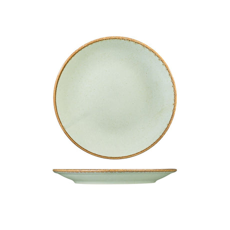 Coupe Plate - Stone, 280Mm, Seasons from Porcelite. made out of Porcelain and sold in boxes of 6. Hospitality quality at wholesale price with The Flying Fork! 