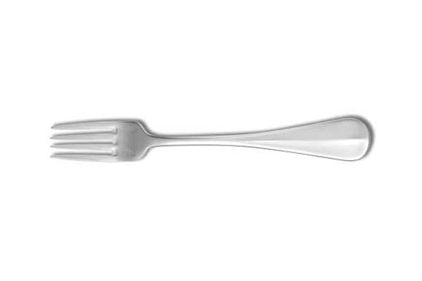 Stainless Steel Oyster Fork on white background
