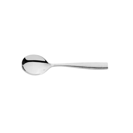 Soup Spoon - Ringo from Fortessa. made out of Stainless Steel and sold in boxes of 12. Hospitality quality at wholesale price with The Flying Fork! 