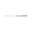 Mirror finished table knife on white background