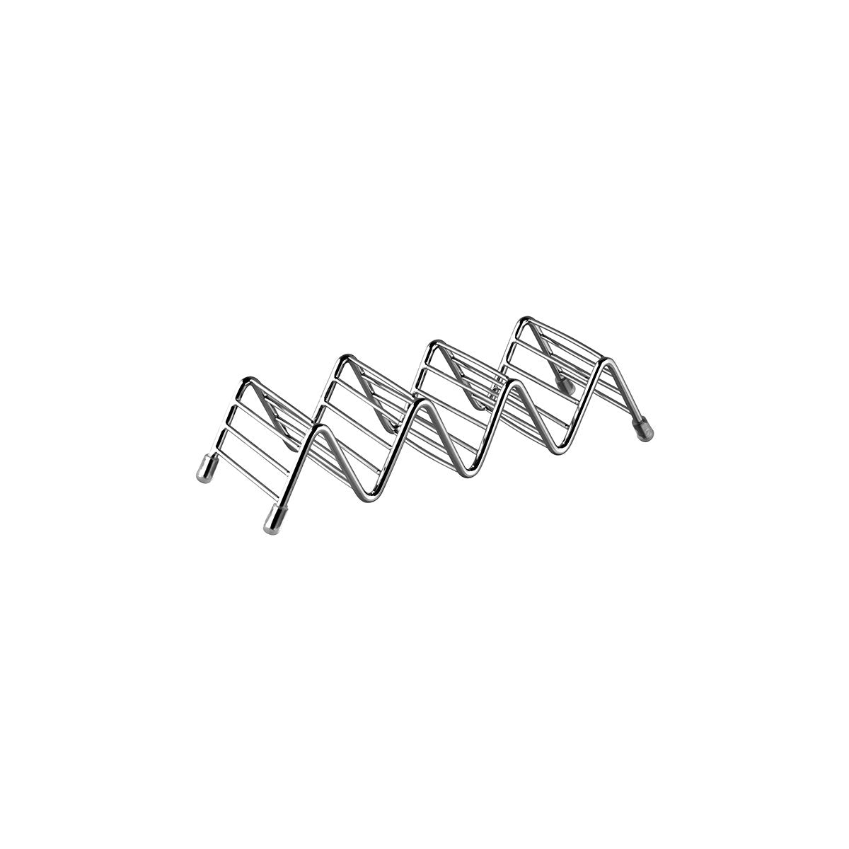 Taco Stand - Wire, 3-4 Tacos from Cavailier. Reversible and sold in boxes of 1. Hospitality quality at wholesale price with The Flying Fork! 