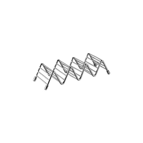Taco Stand - Wire, 3-4 Tacos from Cavailier. Reversible and sold in boxes of 1. Hospitality quality at wholesale price with The Flying Fork! 