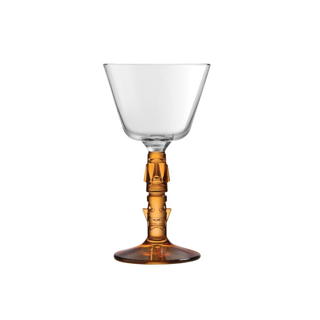 Decorative clear glass on white background