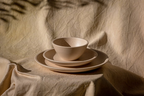 Round Bowl - 1100Ml, Clay: Pack of 3
