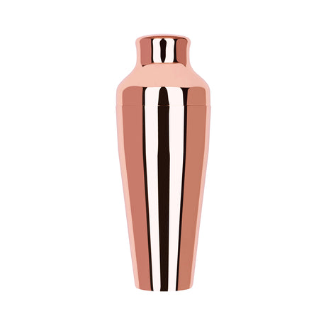 Parisian Cocktail Shaker - 2Pc, Rose Gold, 500Ml from Zanzi. Packed in a gift box and sold in boxes of 1. Hospitality quality at wholesale price with The Flying Fork! 