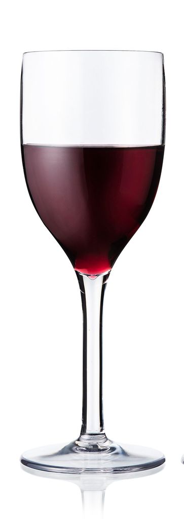 Palm Unbreakable Wine Glass - 300ml: Pack of 4