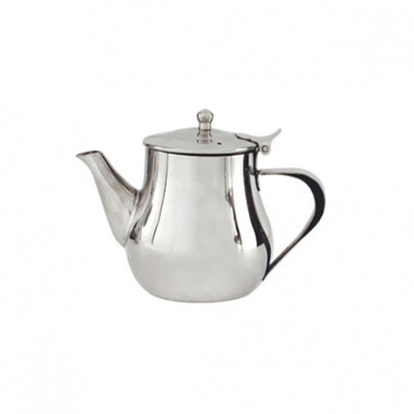 Atlantic Teapot - 18-8, 500ml from TheFlyingFork. made out of Stainless Steel and sold in boxes of 1. Hospitality quality at wholesale price with The Flying Fork! 