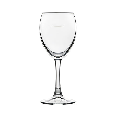 Atlas Wine With Pour Line - 230ml from Crown Glassware. Sold in boxes of 24. Hospitality quality at wholesale price with The Flying Fork! 