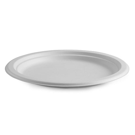 25cm (10") round plate - white - Carton of 500 units