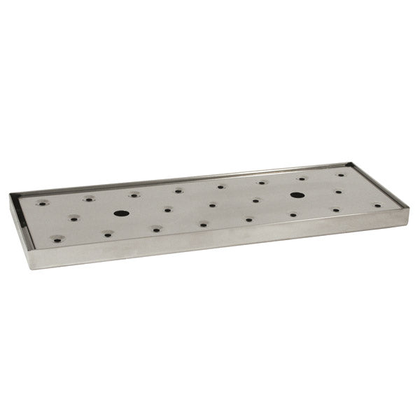 Bar Drip Tray - S-S, 557 x 182 x 27mm from TheFlyingFork. Sold in boxes of 1. Hospitality quality at wholesale price with The Flying Fork! 