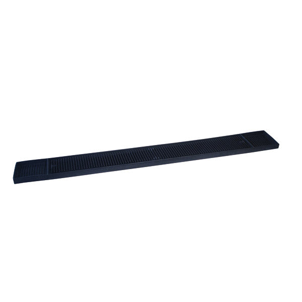 Bar Mat-Runner - Black, 610 x 83mm from TheFlyingFork. Sold in boxes of 1. Hospitality quality at wholesale price with The Flying Fork! 