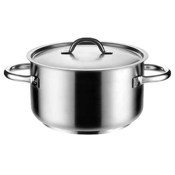 Boiler-Saucepot - 18-10, W-Cover, 240 x 140mm-6.3Lt from Pujadas. Sold in boxes of 1. Hospitality quality at wholesale price with The Flying Fork! 