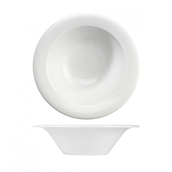 Bowl - Mid Rim, Deep, 222mm from Art de Cuisine. made out of Porcelain and sold in boxes of 6. Hospitality quality at wholesale price with The Flying Fork! 
