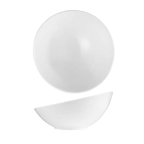 Bowl - Slanted, 175 x 81mm from Art de Cuisine. Slanted, made out of Porcelain and sold in boxes of 6. Hospitality quality at wholesale price with The Flying Fork! 