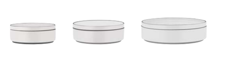 Stackable Deep Bowl - 150x43mm, White, Urban Muse: Pack of 6