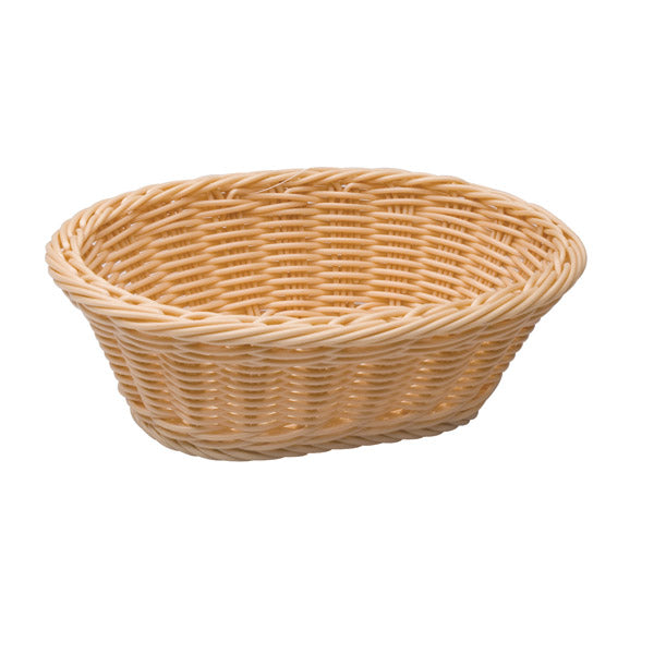 Bread Basket - Hd Pp, Oval, 240 x 170 x 80mm from TheFlyingFork. Sold in boxes of 1. Hospitality quality at wholesale price with The Flying Fork! 