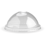Biobowl PP Dome Lid - Clear, to fit 12,16, 32oz (Box of 1000) from BioPak. Compostable, made out of Paper and Bioplastic and sold in boxes of 1. Hospitality quality at wholesale price with The Flying Fork! 